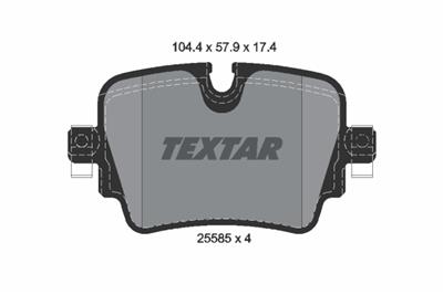 TEXTAR 2558501 Číslo výrobce: 25585. EAN: 4019722465321.