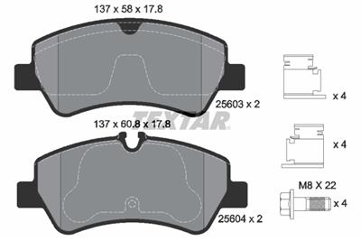 TEXTAR 2560301 Číslo výrobce: 25603. EAN: 4019722454561.