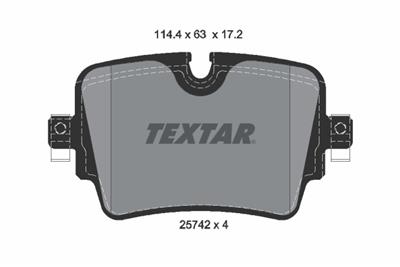 TEXTAR 2574201 Číslo výrobce: 25742. EAN: 4019722465307.