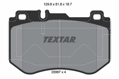 TEXTAR 2599701 Číslo výrobce: 25997. EAN: 4019722471803.