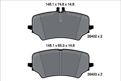 TEXTAR 2640201 Číslo výrobce: 26402. EAN: 4019722574245.