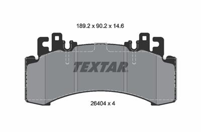 TEXTAR 2640401 Číslo výrobce: 26404. EAN: 4019722576492.