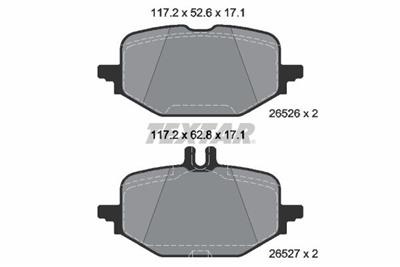 TEXTAR 2652601 Číslo výrobce: 26526. EAN: 4019722573965.