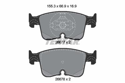 TEXTAR 2667701 Číslo výrobce: 26677.
