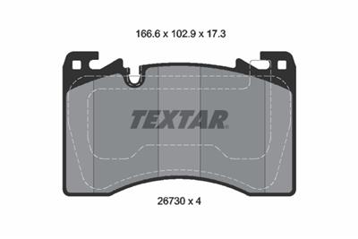 TEXTAR 2673001 Číslo výrobce: 26730. EAN: 4019722601606.