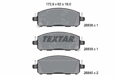 TEXTAR 2683801 Číslo výrobce: 26838. EAN: 4019722610394.