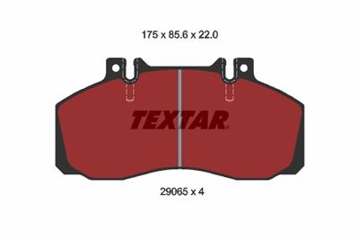 TEXTAR 2906504 Číslo výrobce: 29065. EAN: 4019722244469.