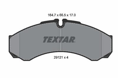 TEXTAR 2912111 Číslo výrobce: 29121. EAN: 4019722281792.