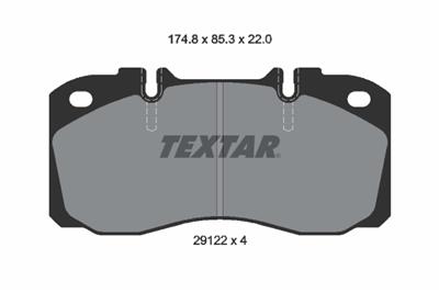 TEXTAR 2912204 Číslo výrobce: 29122. EAN: 4019722223433.