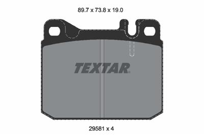 TEXTAR 2958105 Číslo výrobce: 29581. EAN: 4019722290558.