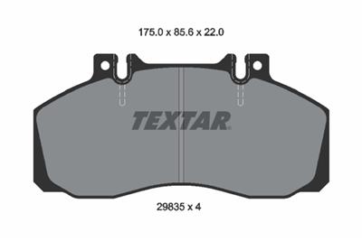 TEXTAR 2983506 Číslo výrobce: 29835. EAN: 4019722286537.