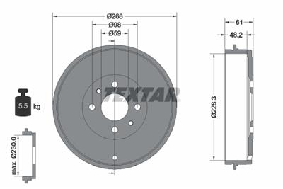 TEXTAR 94014000 EAN: 4019722187674.