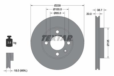 TEXTAR 92012103 EAN: 4019722308741.