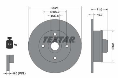 TEXTAR 92041803 EAN: 4019722300592.