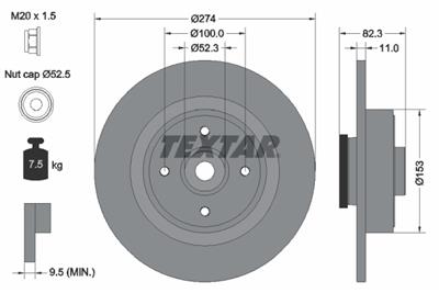 TEXTAR 92141403 EAN: 4019722309793.
