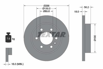 TEXTAR 92301003 EAN: 4019722520044.