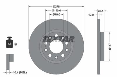 TEXTAR 92326503 EAN: 4019722555398.