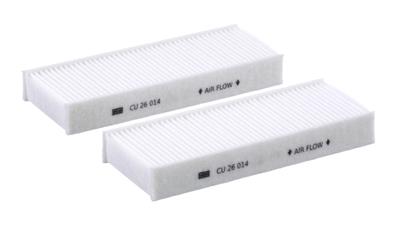 MANN-FILTER CU 26 014-2 EAN: 4011558043834.