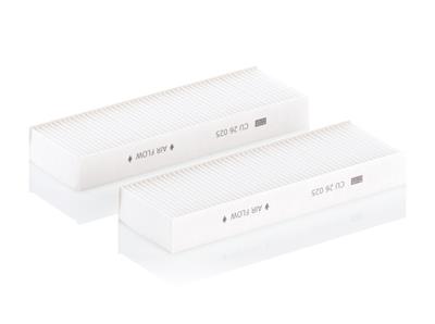 MANN-FILTER CU 26 025-2 EAN: 4011558340575.