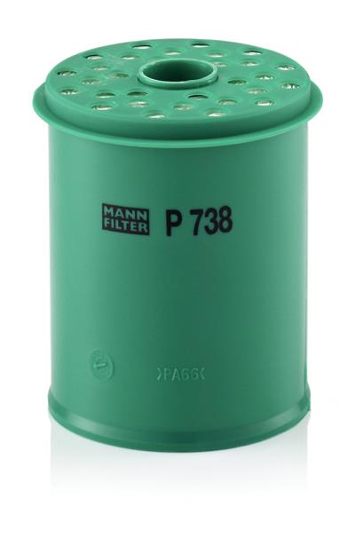 MANN-FILTER P 738 X EAN: 4011558556105.