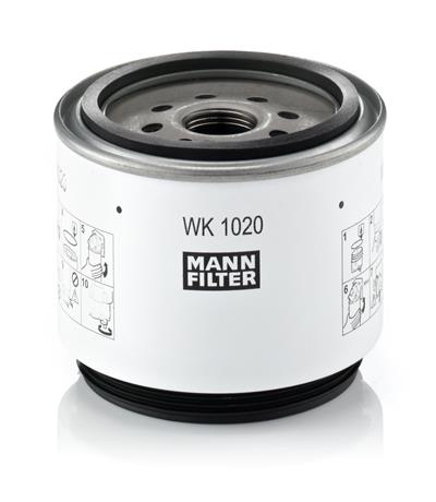 MANN-FILTER WK 1020 X EAN: 4011558949808.