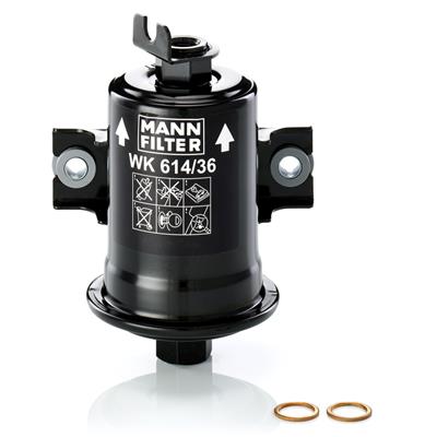MANN-FILTER WK 614/36 X EAN: 4011558932701.