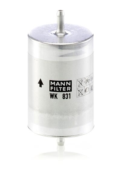 MANN-FILTER WK 831 EAN: 4011558913601.