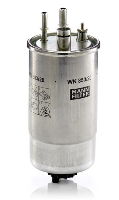 MANN-FILTER WK 853/20 EAN: 4011558966706.