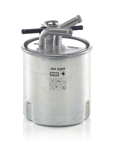 MANN-FILTER WK 920/6 EAN: 4011558971908.