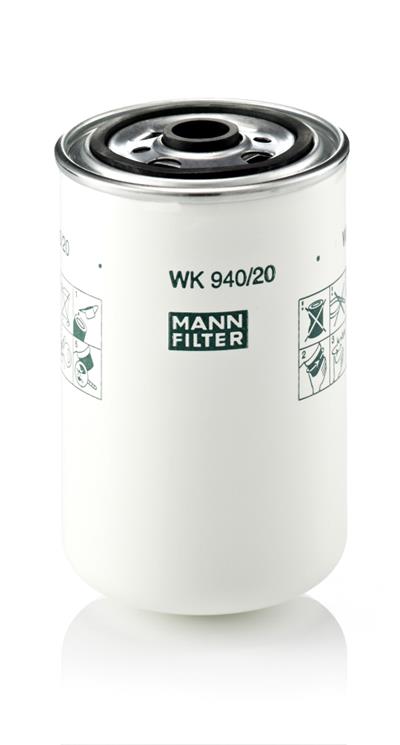 MANN-FILTER WK 940/20 EAN: 4011558936501.