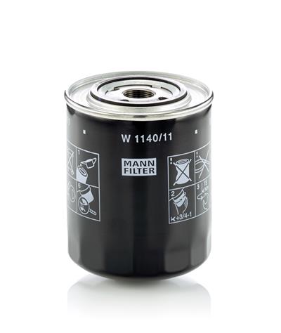 MANN-FILTER W 1140/11 EAN: 4011558728106.