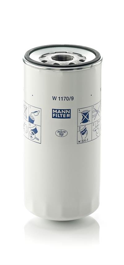MANN-FILTER W 1170/9 EAN: 4011558739805.