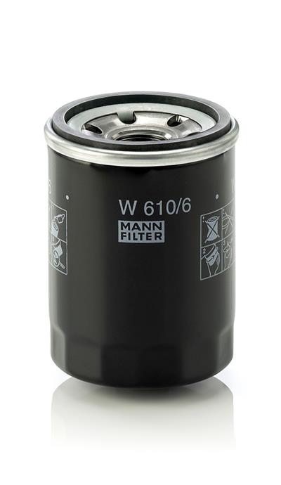 MANN-FILTER W 610/6 EAN: 4011558759506.