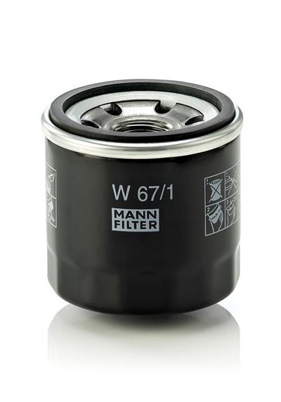 MANN-FILTER W 67/1 EAN: 4011558738006.