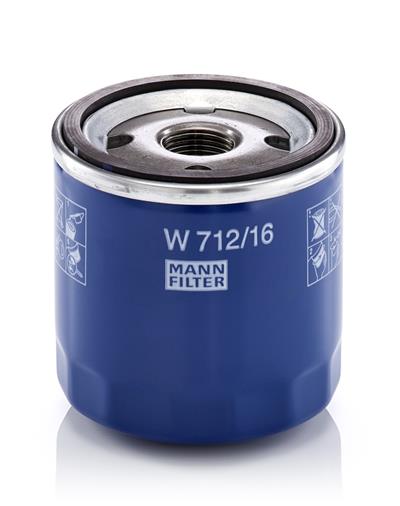 MANN-FILTER W 712/16 EAN: 4011558726201.