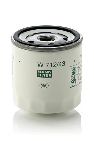 MANN-FILTER W 712/43 EAN: 4011558730000.