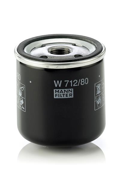 MANN-FILTER W 712/80 EAN: 4011558754006.