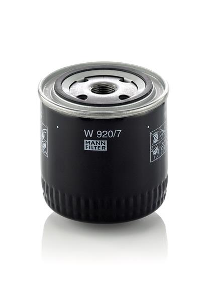 MANN-FILTER W 920/7 EAN: 4011558709808.