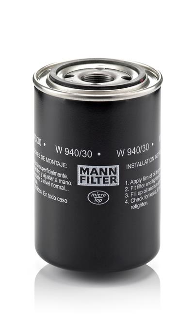 MANN-FILTER W 940/30 EAN: 4011558747008.