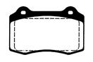 RAICAM RA.0752.4 - Sada brzdových platničiek, vždy 4 kusy v sade
