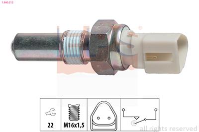 EPS 1.860.212 Číslo výrobce: Facet 7.6212. EAN: 8012510280447.