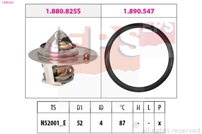 EPS 1.880.825 Číslo výrobce: Facet 7.8825. EAN: 8012510234228.