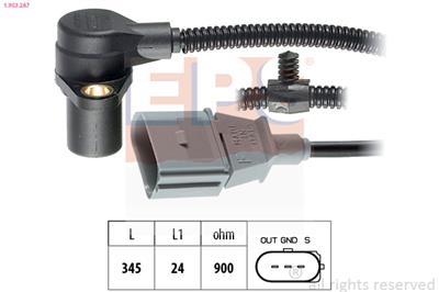 EPS 1.953.287 Číslo výrobce: Facet 9.0287. EAN: 8012510286388.