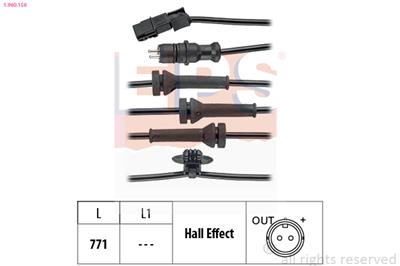 EPS 1.960.156 Číslo výrobce: Facet 21.0156. EAN: 8012510249581.