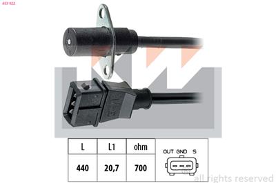 KW 453 022 Číslo výrobce: Facet 9.0022. EAN: 8012510149249.