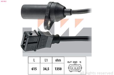 KW 453 053 Číslo výrobce: Facet 9.0053. EAN: 8012510163627.