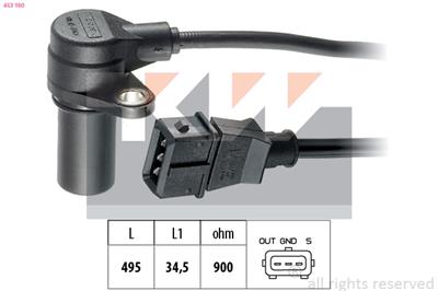 KW 453 160 Číslo výrobce: Facet 9.0160. EAN: 8012510176504.