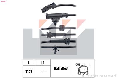 KW 460 071 Číslo výrobce: Eps 1.960.071. EAN: 8012510149355.
