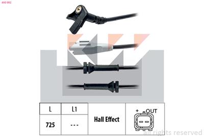 KW 460 092 Číslo výrobce: Eps 1.960.092. EAN: 8012510154625.