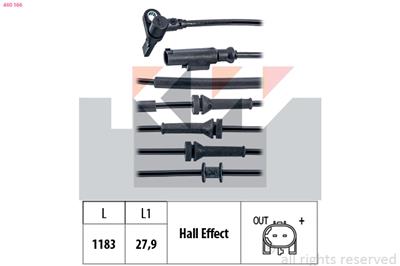 KW 460 166 Číslo výrobce: Eps 1.960.166. EAN: 8012510149553.